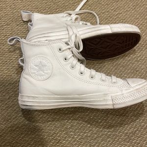 Converse fleece lined high tops